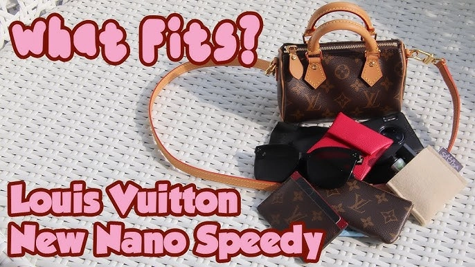 What Fits in My Louis Vuitton Nano Speedy